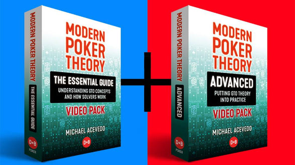 Modern Poker Theory book and ebook: front cover Modern Poker Theory book and ebook: front cover