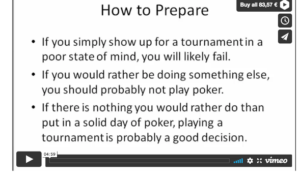 Book - Secrets Of Professional Tournament Poker, Volume 1 Book - Secrets Of Professional Tournament Poker, Volume 1