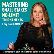 Audiobook of Mastering Small Stakes No-Limit Tournaments now available
