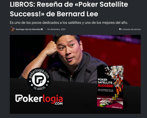 Excellent review of Bernard Lee's,'Poker Satellite Success!