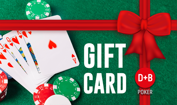 D&B Poker GIFT CARDS