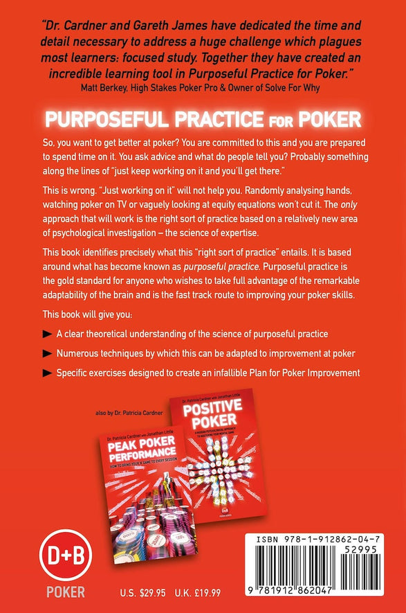 Purposeful Practice for Poker